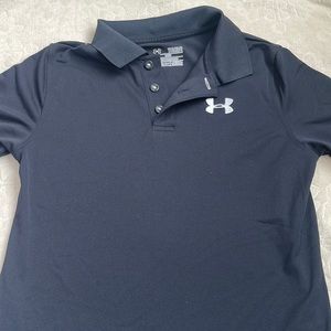 Under Armour Youth Large black polo